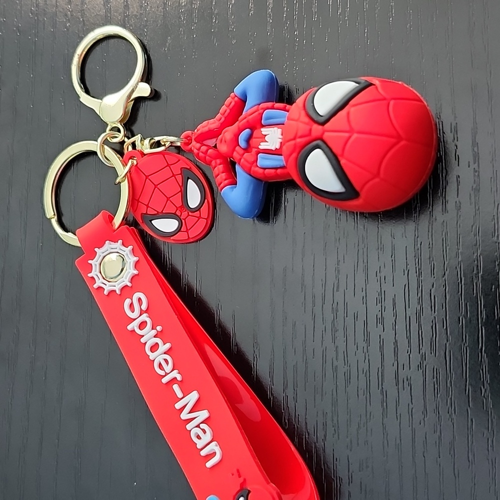 Marvel Spiderman Wristlet Keychain